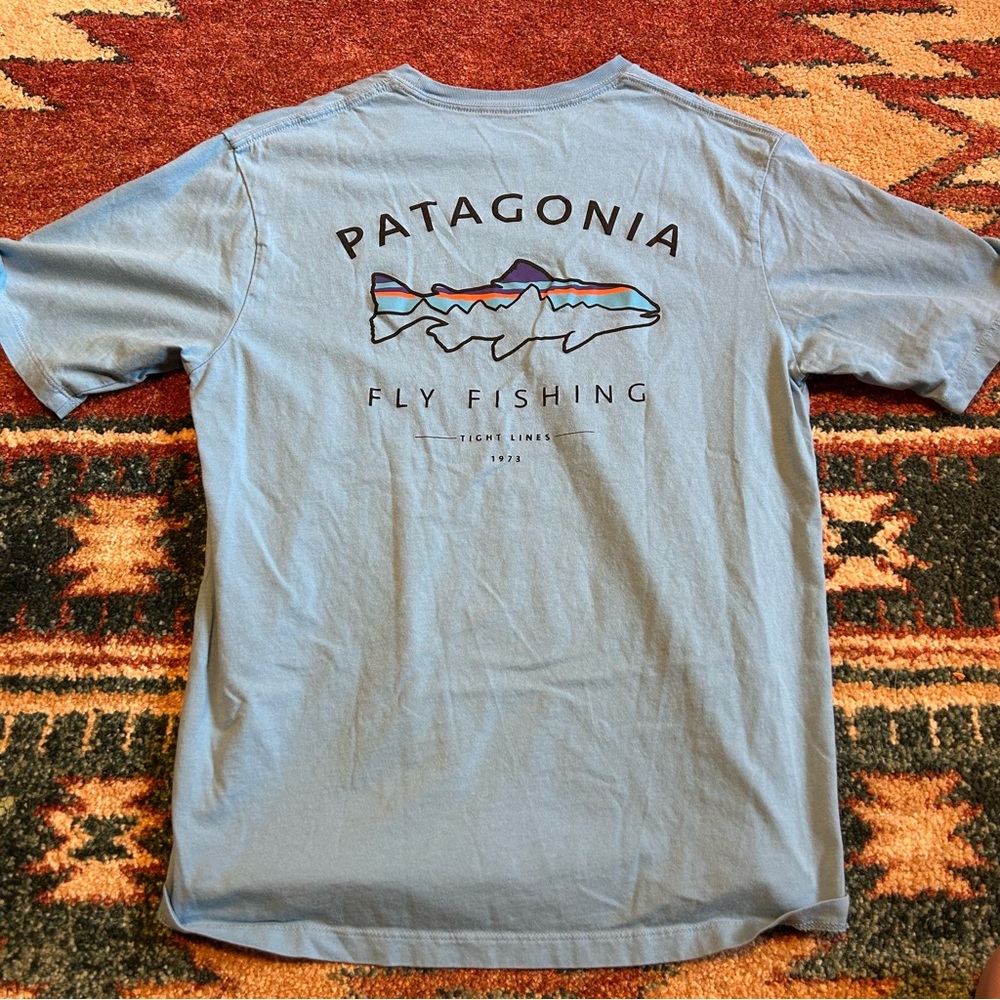 Patagonia Fitz Roy Fly Fishing Trout Shirt